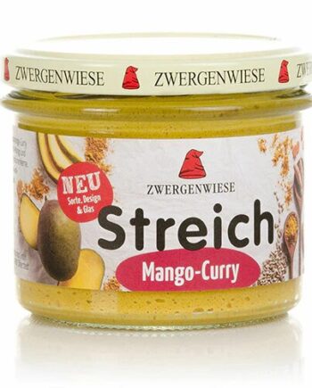 Smørepålæg Mango Karry Streich øko  180 Gram