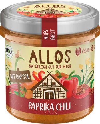 Smørepålæg   Aufs Brot Peberfrugt  Chili 140 Gram