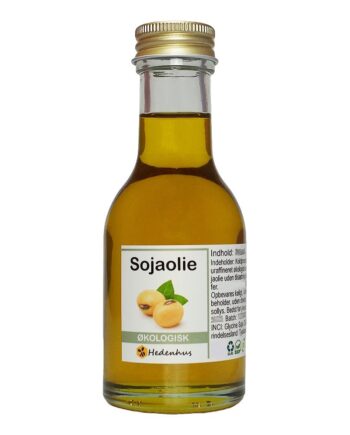 Sojaolie økologisk Koldpresset   Uraffineret   Liter