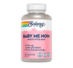 Solaray Baby Me Now Multivitamin 150 Tab