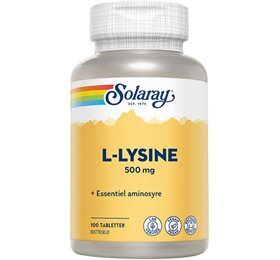 Solaray  -lysine  100tab