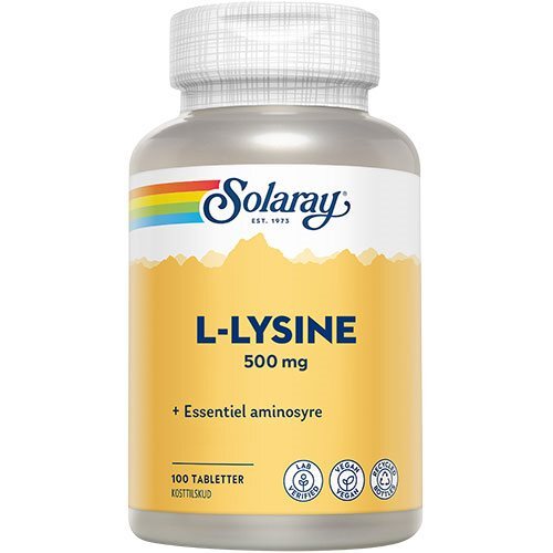 Solaray  -lysine 100 Tabletter
