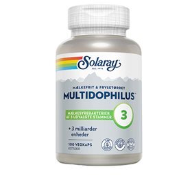 Solaray Multidophilus Mælkefri 100 Kap