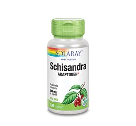 Solaray Schisandra 580 Mg 100 Kap  Bedst Før 10 2025