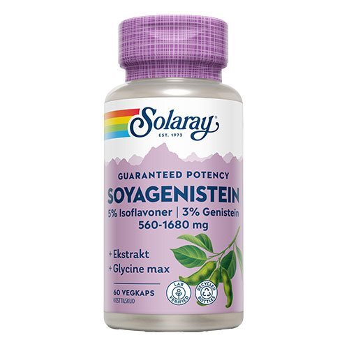 Solaray Soyagenistein 60 Kapsler