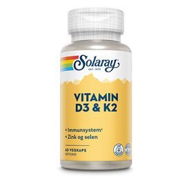 Solaray Vitamin D3   K2  60kap