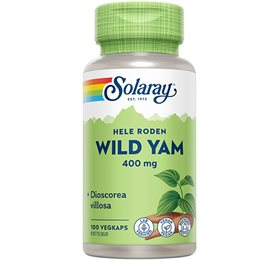 Solaray Wild Yam Root 400 Mg 100 Kap