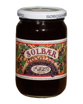 Solbærmarmelade øko  400 Gram