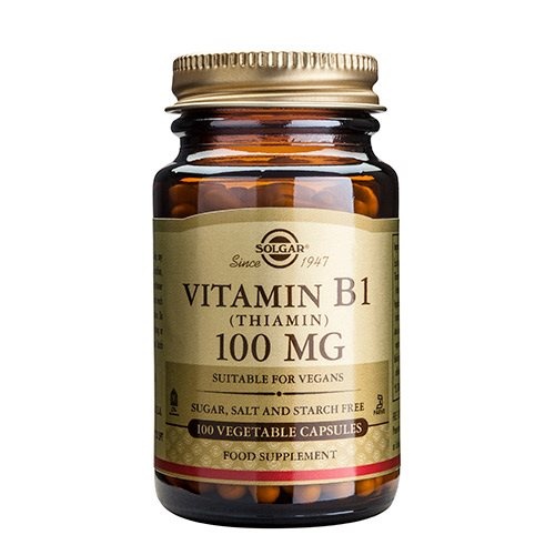 Solgar B1-vitamin 100 Mg  Thiamin  100 Kap 18g