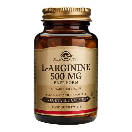 Solgar  -arginin 500mg  50 Kaps