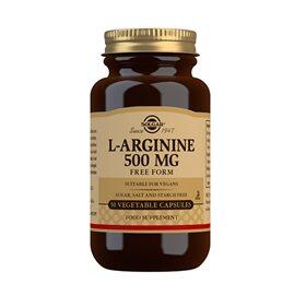 Solgar  -arginin 500mg 50 Kapsler