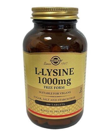Solgar  -lysine 1000 Mg  100tab