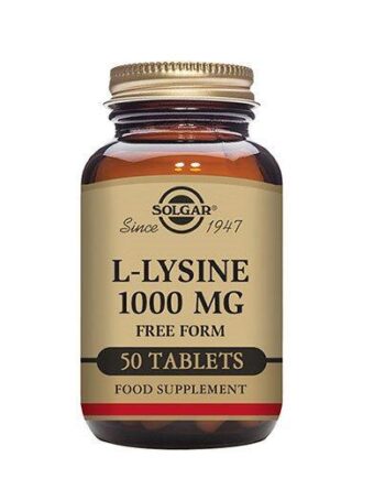 Solgar  -lysine 1000 Mg  50tab