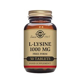 Solgar -lysine 1000 Mg 50 Tabl