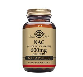 Solgar Nac   -acetyl Cysteine  600 Mg 60 Kap