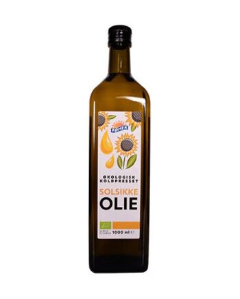 Solsikkeolie Koldpresset øko    Liter