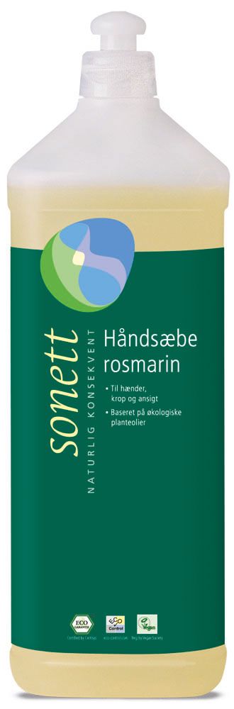 Sonett Håndsæbe Rosmarin   Ltr