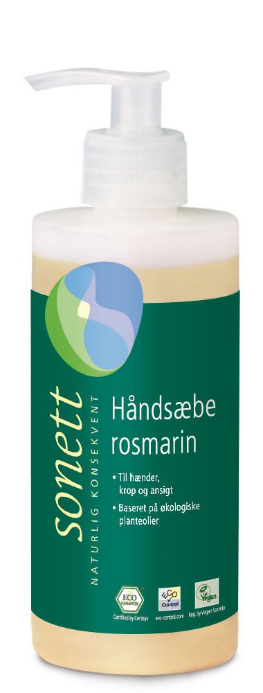 Sonett Håndsæbe Rosmarin 300 Ml