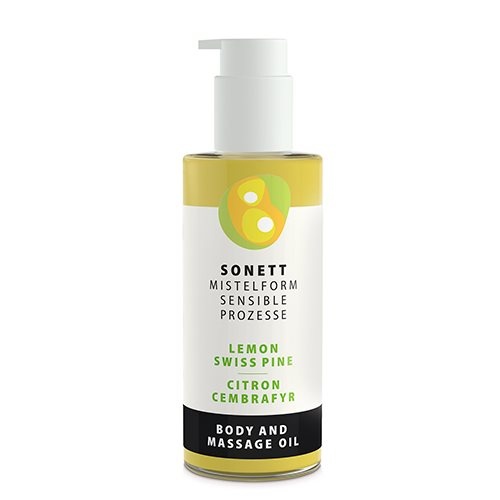 Sonett Krops   Massageolie Citron  Cembrafyr 145 Ml