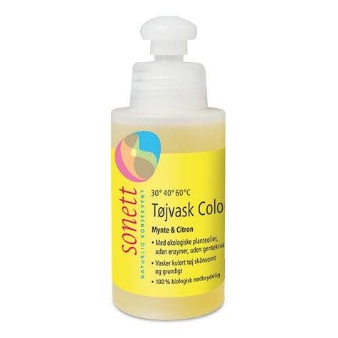 Sonett Tøjvask Color Mynte Citron 120 Ml