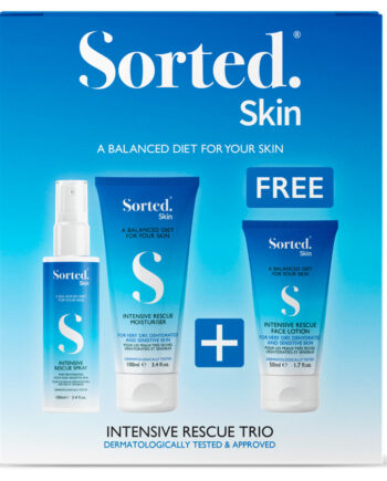 Sorted Skin Intensive Rescue Trio  Spray  Lotion  Moisturiser