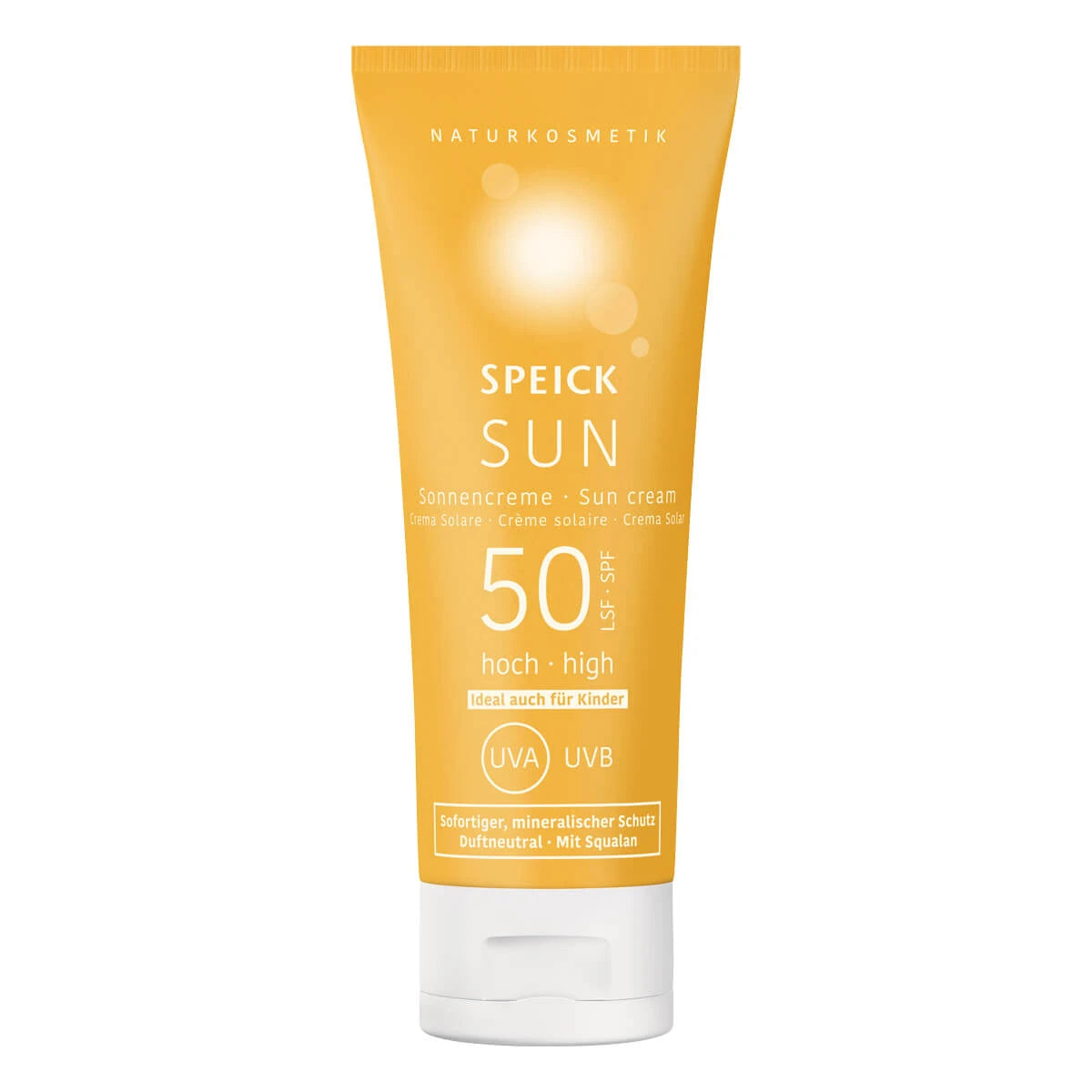 Speick Sun Cream Spf 50 60 Ml