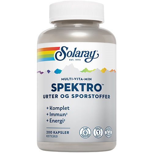 Spektro Multi-vita-min    Jern Og K2 200 Kapsler