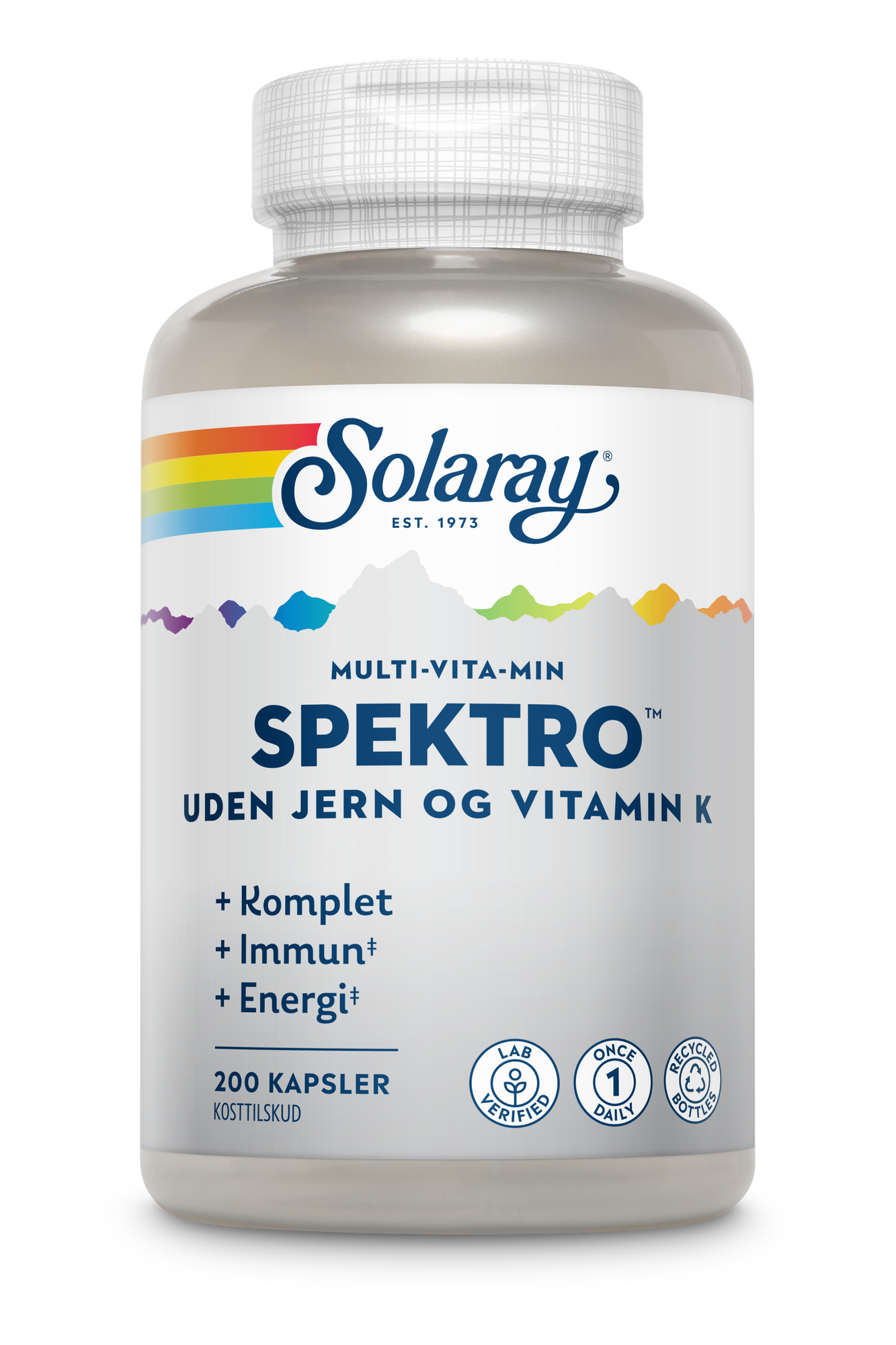 Spektro Uden Jern Og Vitamin   200 Kapsler