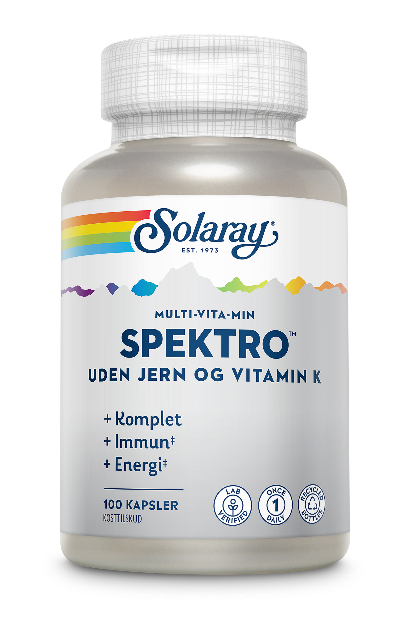 Spektro Uden Jern Og Vitamin   100 Kapsler