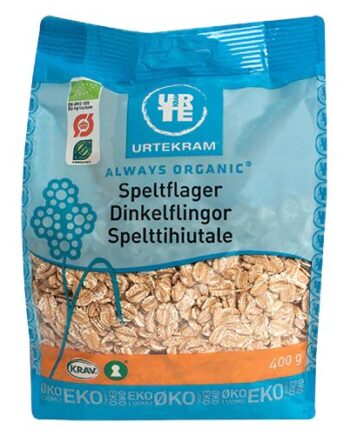 Spelt Flager økologisk 400 Gram