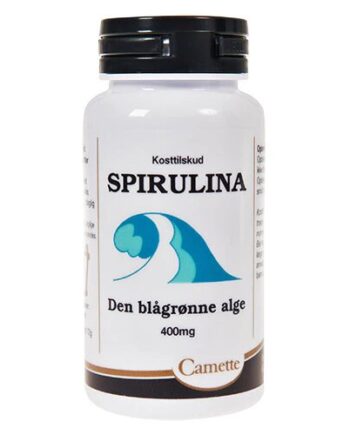 Spirulina Den Blågrønne Alge 180 Tabletter