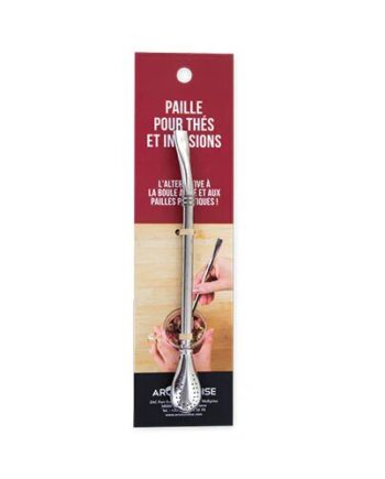 Stålsugerør    Tefilter 19 Cm   Stk