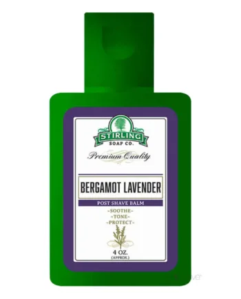 Stirling Soap Company Aftershave Balm  Bergamot Lavender  118 Ml