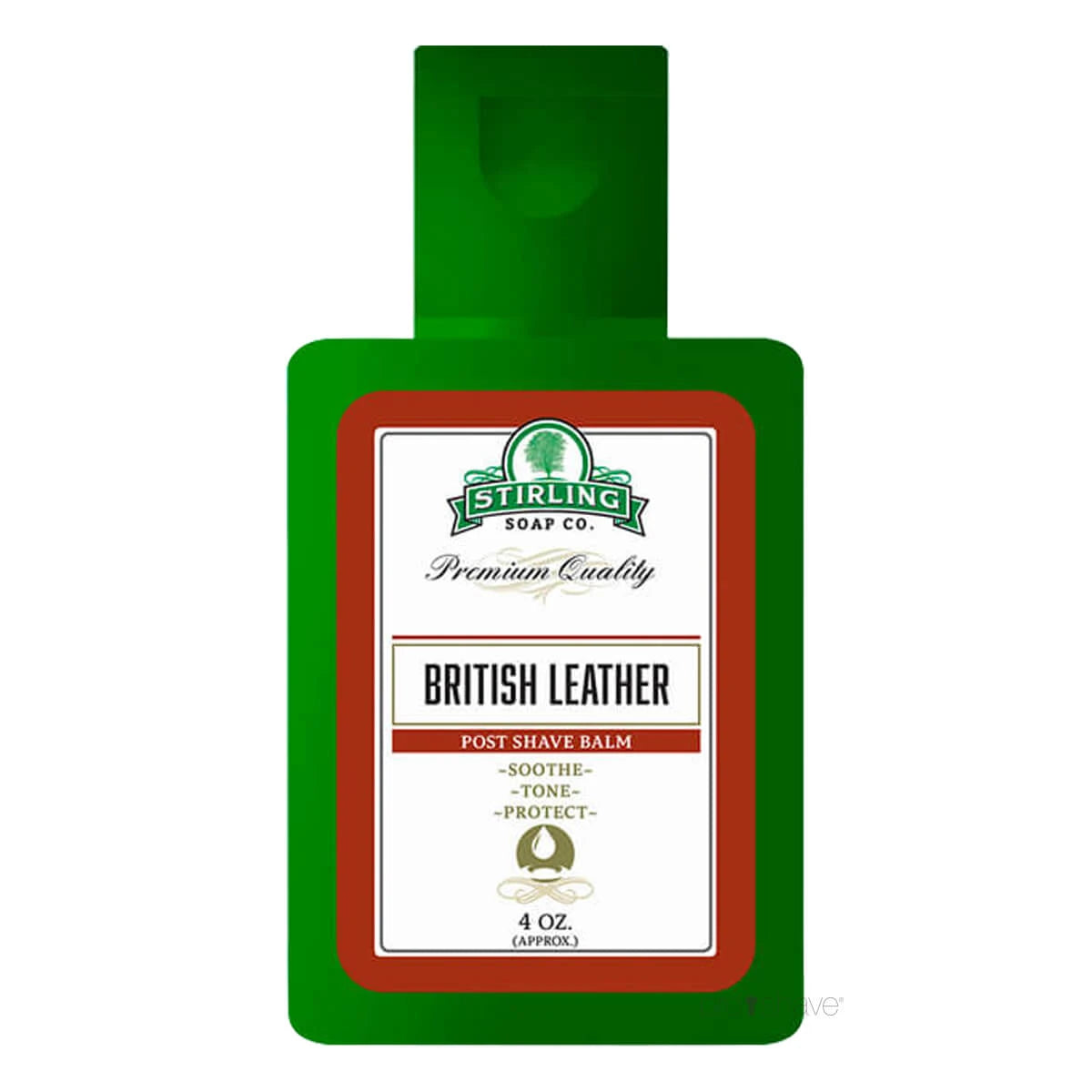 Stirling Soap Company Aftershave Balm British Leather 118 Ml