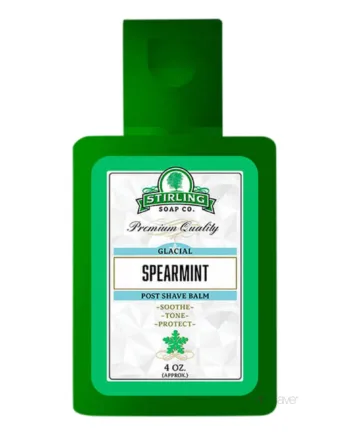 Stirling Soap Company Aftershave Balm  Glacial Spearmint  118 Ml