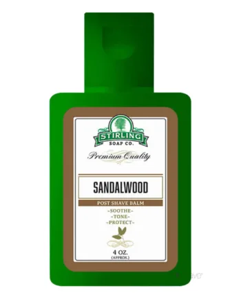 Stirling Soap Company Aftershave Balm  Sandalwood  118 Ml
