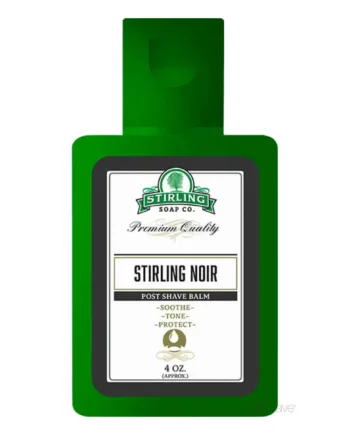 Stirling Soap Company Aftershave Balm  Stirling Noir  118 Ml