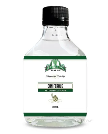 Stirling Soap Company Aftershave Splash  Coniferous  100 Ml