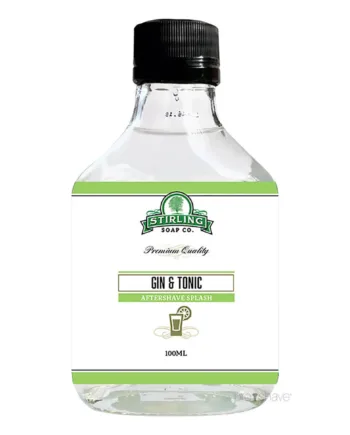 Stirling Soap Company Aftershave Splash  Gin   Tonic On The Rocks  100 Ml