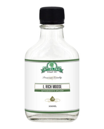 Stirling Soap Company Aftershave Splash    Rich Moose  100 Ml