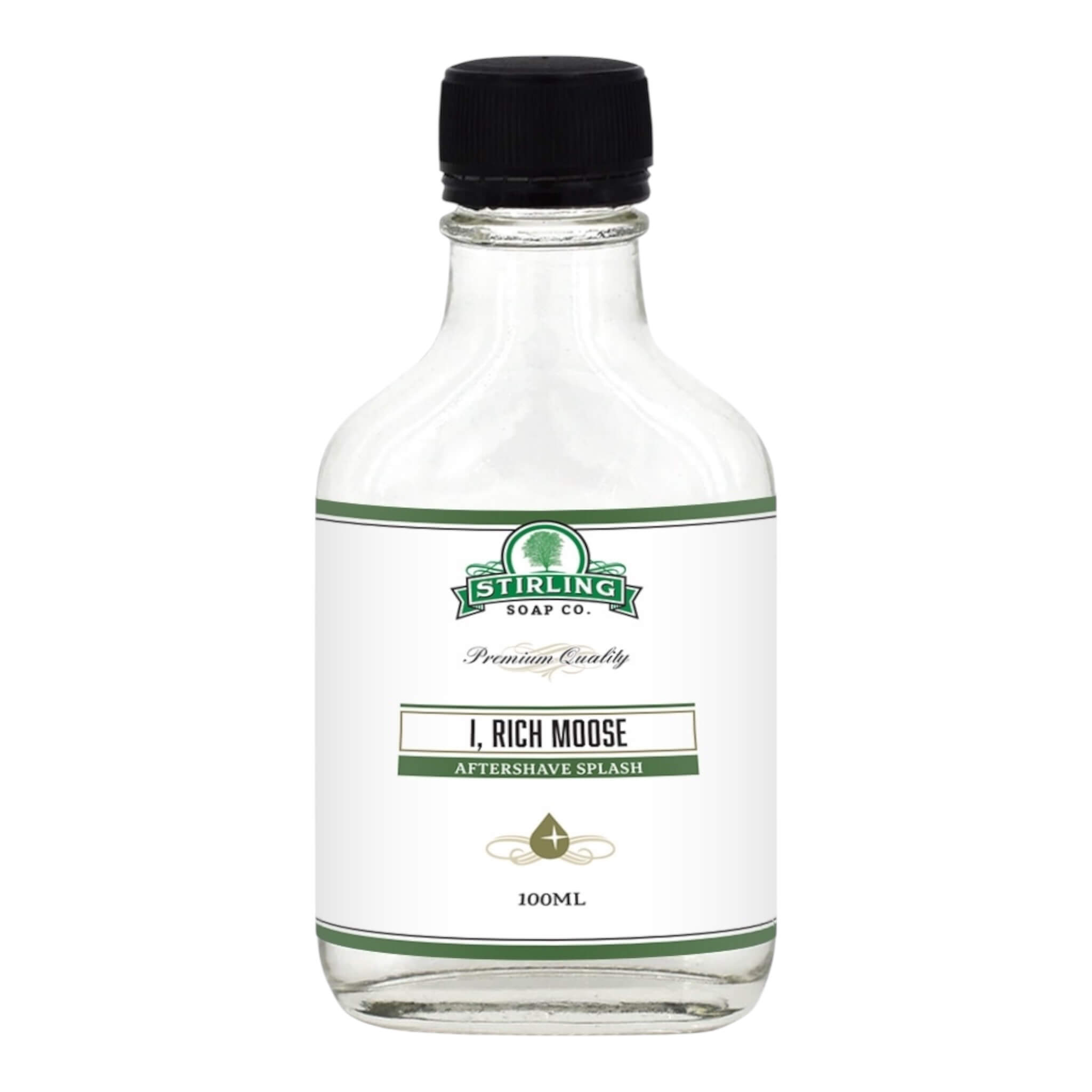 Stirling Soap Company Aftershave Splash Rich Moose 100 Ml