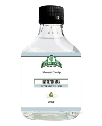 Stirling Soap Company Aftershave Splash  Intrepid Man  100 Ml
