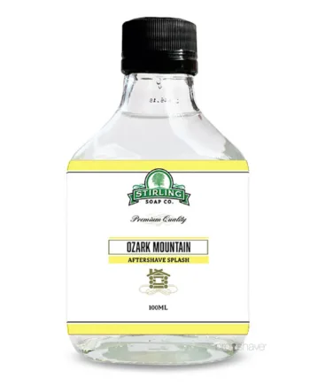 Stirling Soap Company Aftershave Splash  Ozark Mountain  100 Ml
