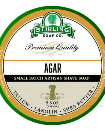 Stirling Soap Company Barbersæbe  Agar  170 Ml