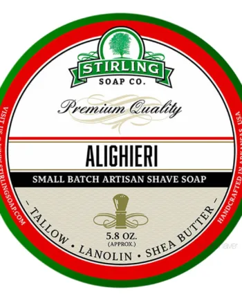Stirling Soap Company Barbersæbe  Alighieri  170 Ml
