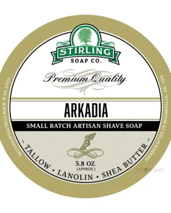 Stirling Soap Company Barbersæbe  Arkadia  170 Ml