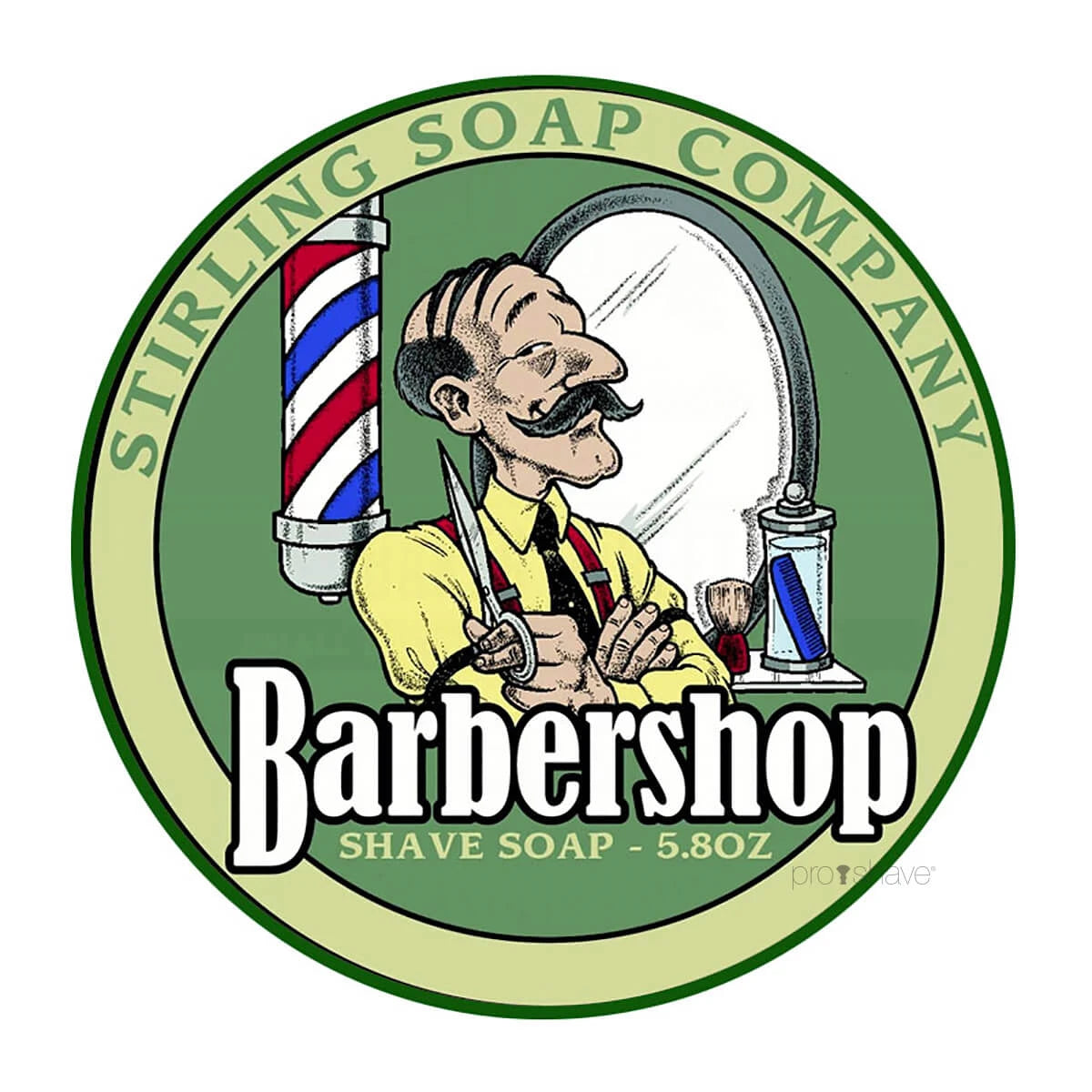 Stirling Soap Company Barbersæbe Barber Shop 170 Ml