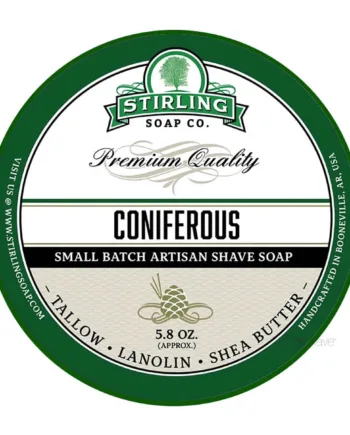 Stirling Soap Company Barbersæbe  Coniferous  170 Ml