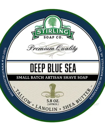 Stirling Soap Company Barbersæbe  Deep Blue Sea  170 Ml