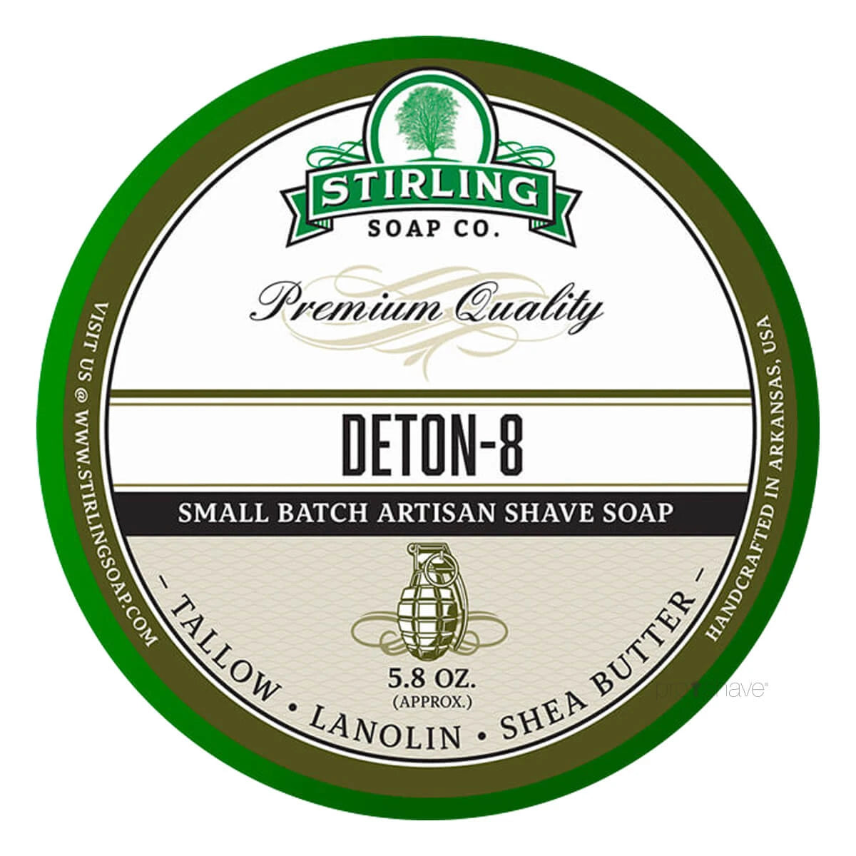 Stirling Soap Company Barbersæbe Deton- 170 Ml
